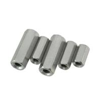 Buy cheap Stainless Steel 304 316 Long Connector Thread Nut DIN6334 Hex Coupling Nut product