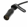 Buy cheap Custom Length Arri Power Cable Fischer 2 Pin Female Plug To Original XLR 3 pin Male from wholesalers