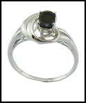 925 Silver Gemstone Rings Elegant Round Oval Shapes Tourmaline Colorful Gemstone