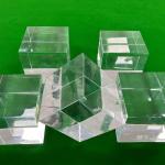 High Light Transmission 93% Acrylic Clear Sample Panels for Outdoor Family