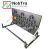 Buy cheap 25 Lamps Solar Battery Trailer Mount Remote Control LED Traffic Signal Board CE Certified from wholesalers
