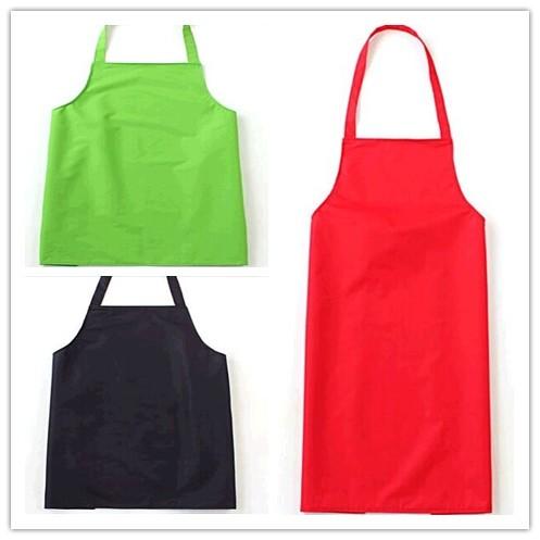 Buy cheap BSCI passed-Promotional solid apron with customer's printed logo from wholesalers