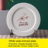 Buy cheap Japanese Cherry Blossom White Round Rectangle Square Baking Dessert Bowl Restaurant Ceramic Dinner Plate And Mug from wholesalers