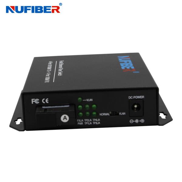 Buy cheap Tx To Fx Commercial Fiber Ethernet Switch With LED Link Status Indicator from wholesalers