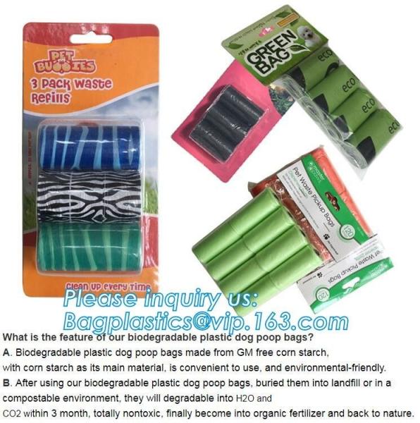 Buy cheap LED Disposable portable pet dog trash waste bag with dispenser, Dog Grooming Products Personalized Biodegradable Pet Was from wholesalers