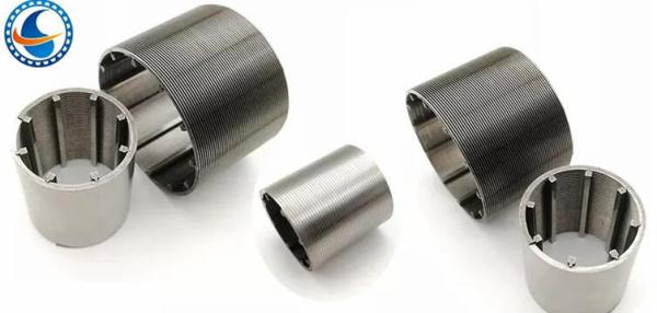 Buy cheap Johnson Continuous Slot Wedge Wire Mesh Profile Screen Stainless Steel 63mm Dia from wholesalers