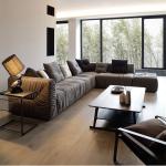 27in L Shape Sofa Bed Couch 3.6m Velvet Grey Couch Living Room Sectional