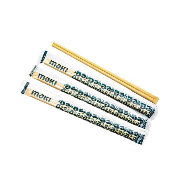 Wholesale custom bamboo chopsticks individual package restaurant takeout