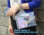 Fashion PVC Tote Bag Shoulder Handbag Transparent PVC Beach Bag, Fashion