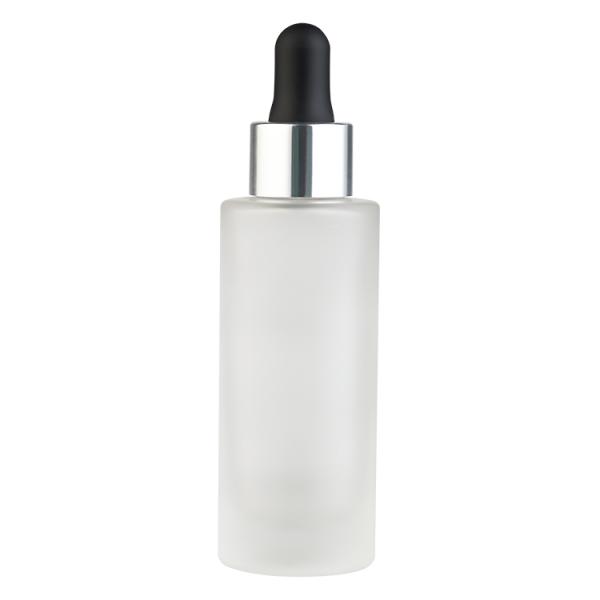 Buy cheap Convenient Packaging Round Glass Bottles With Dropper 30ml Screw Cap 1000pcs from wholesalers