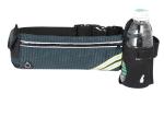 Waterproof Mens Running Waist Pack , Lycra Running Waist Bag With Water Bottle