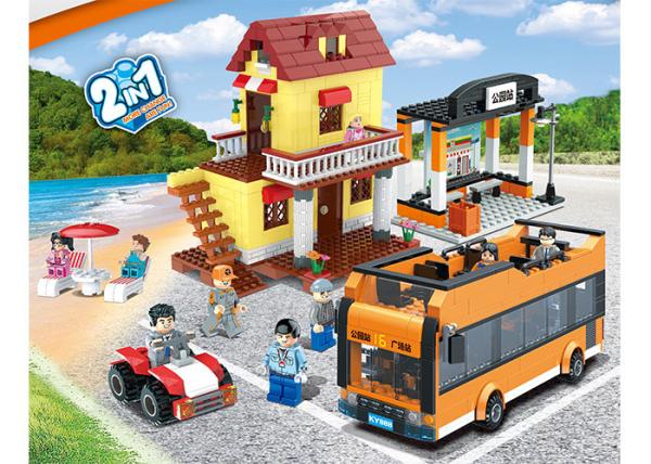 Buy cheap 435Pcs Children's Plastic Building Blocks Sets Mini City Scene 2 Assorted from wholesalers