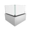 Buy cheap CCC U Shape Led Aluminum Channel Commercial Glass Handrail Base Profiles from wholesalers