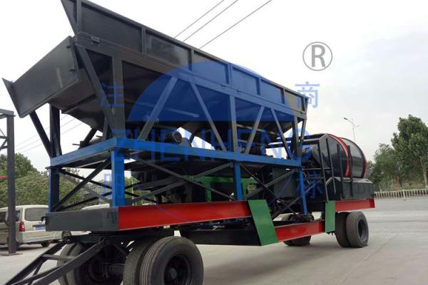 Buy cheap 380V JZM1000 Mobile Concrete Equipment, 50 Cubic Meters / Hour Concrete Batching Plant from wholesalers