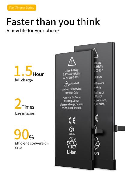 Buy cheap 2691mAh Capacity Iphone Li Ion Battery 3.82-4.35V Eco Friendly For Iphone 8 Plus from wholesalers