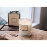 Buy cheap Frosted Long Stem Tealight Candle Holders Wooden Lid Elegant Feature from wholesalers