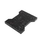 Resilient Interlocking Rubber Pavers Outdoor Multicolor Wear Resistant