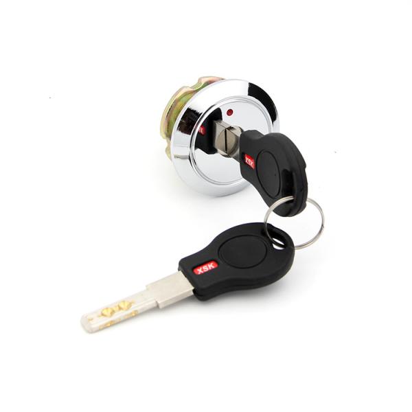 Buy cheap 48mm Pin Tumbler Cam Lock , Pin Cam Lock Brass Cylinder Chrome Plated from wholesalers