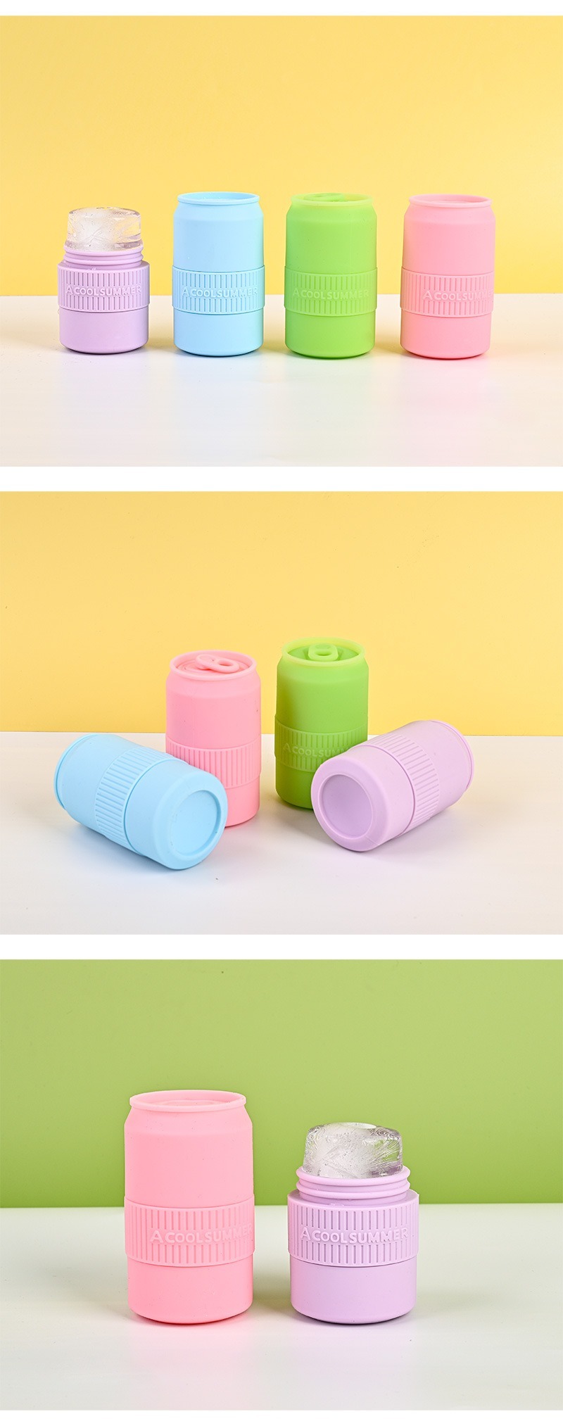 Silicone Ice Roller For Face – Reusable Cold Therapy Tool For Puffiness, Acne & Redness Relief | BPA-Free Facial Massager, OEM Support