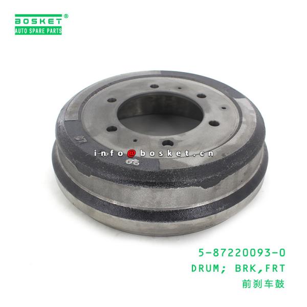 Buy cheap 5-87220093-0 Truck Chassis Parts Front Brake Drum 5872200930 For ISUZU QKR-LHD from wholesalers