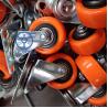 Buy cheap Light Duty Casters Zinc Plated Wheel Orange Industrial Caster Supplier from wholesalers