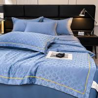 Buy cheap Comfortable and Breathable 200TC Satin Jacquard Quilt Set for Cool Summer Nights product