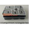 Buy cheap Disposable Plastic Blister Food Tray,Wholesale customized black disposable plastic fast food tray,plastic tray, bagease from wholesalers