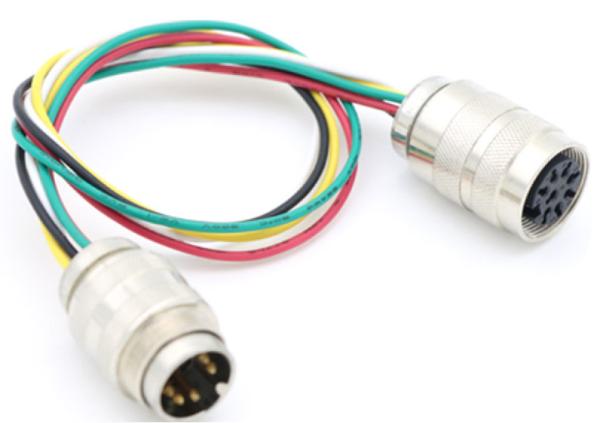 Buy cheap Ip67 5 Pin 4 Pin Waterproof Circular Connector Male Female Cables 12V 6A 6m M8 from wholesalers