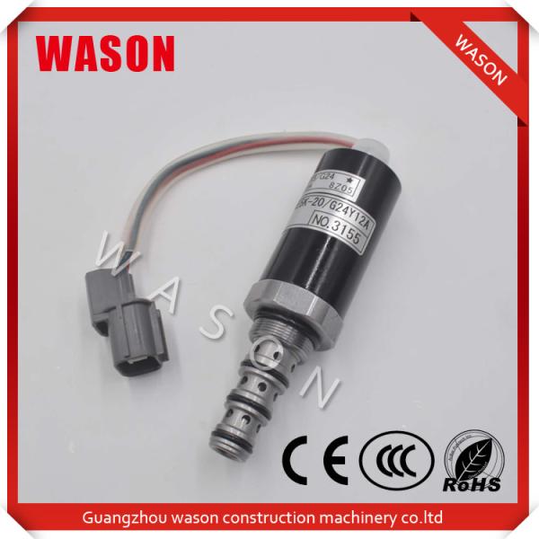 Buy cheap Excavator Genuine Safetty Lock Up Solenoid Valve For Kobecle KWE5K-20 G24D12A from wholesalers