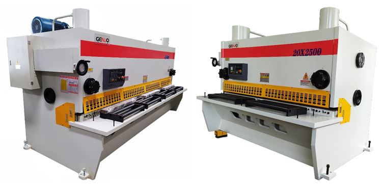 Hydraulic Preloading Guillotine Shearing Machine High Precision