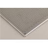 Buy cheap 0.1mm-0.2mm Perforated Sheet Metal Panels No Burrs And No Dross Cutting Surface from wholesalers
