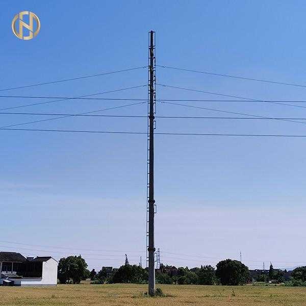 Buy cheap 40Ft Electric Steel Pole Polygonal By CNC Laser Cutting from wholesalers