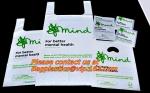 Top quality discount pet cat packaging gusset t shirt bag, poop dog bags, cat
