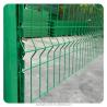 Buy cheap Steel Metal Garden Fence PVC Coated Green 3D V Triangle Bending Curved Welded Wire Mesh from wholesalers