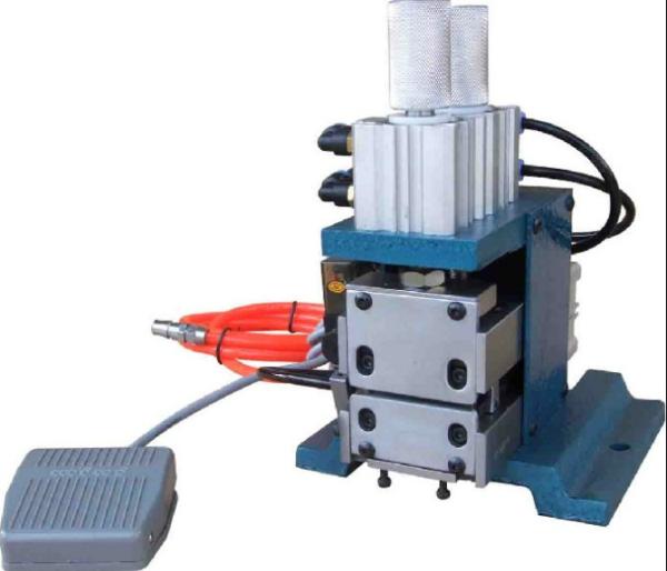 Buy cheap Flat Ribbon Cable Wire Stripping Cutting Machine Pneumatic Wire Stripper LM-3F from wholesalers