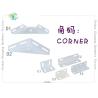 Buy cheap Angle Iron Bed Frame Accessories Metal Triangle Corner With Epoxy Powder Coated from wholesalers