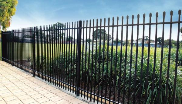 Buy cheap Powder Coated Square Tube Fencing Tubular Steel Spear Top Galvanized from wholesalers