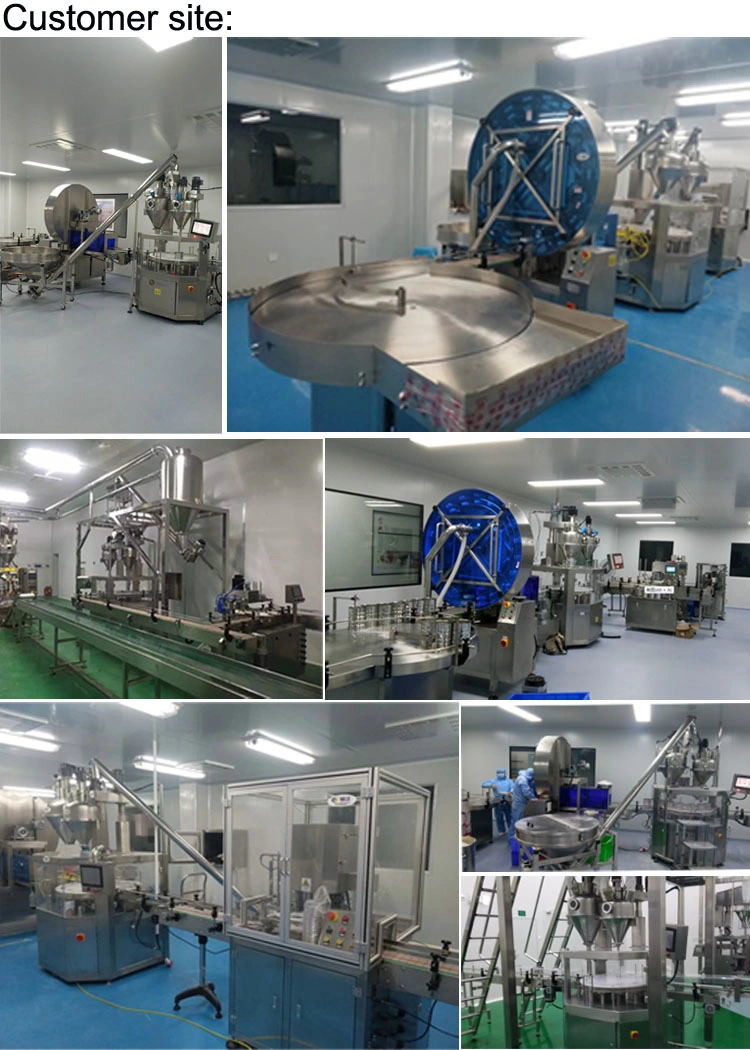 Sesame Medicine Protein Automatic Packaging Line Coffee Powder Bottle Filling Line