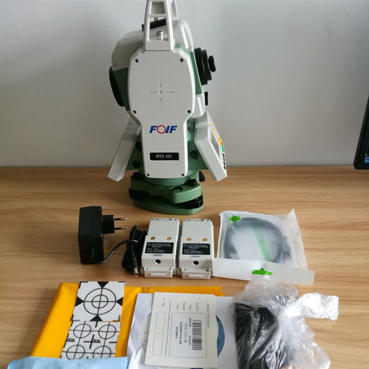 FOIF 1000m Reflectorless ARM9 Core FOIF RTS-102R10 Total Station With USB/RS-232C/Bluetooths Optional