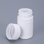 Industrial Package 20ml Round HDPE Food Grade Pill Bottle with Aluminum Foil Cap