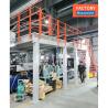 Buy cheap Warehouse Storage Rack Mezzanine Floor Kits with Stairs Customized Depth Steel Solution from wholesalers