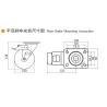 Buy cheap EDL‌ Medium Duty 4inch Caster TPE Plate by Rigid , Swivel and Brake Type 200kg from wholesalers