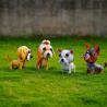 Buy cheap Metal Garden Ornaments Iron art Metal Puppy Garden Decoration from wholesalers