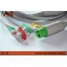 Buy cheap Fukuda Denshi Compatible 3 Lead Clip Direct-Connect ECG Cable for Dynascope DS-5100, DS-5100E, DS-5300W,DS-5400,DS-7001 from wholesalers