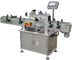 Automatic Pet Glass Cosmetic Syrup Adhesive Labeling Machine For Round Bottle