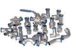 Aisi304/316 Steel Stainless Press Fittings Coupling 1/2-4