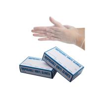 Buy cheap FDA Disposable Powder Free Protective Vinyl Gloves 3.5 Mil product