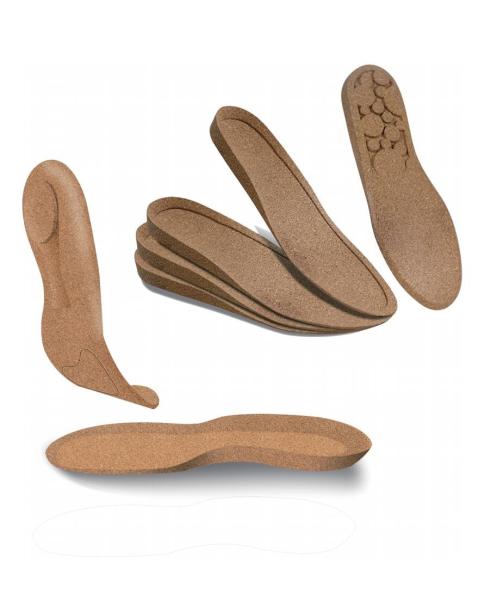 Buy cheap Sweat Absorbing Cork Insole Cork Shoe Inserts Eco-Friendly Comfortable from wholesalers