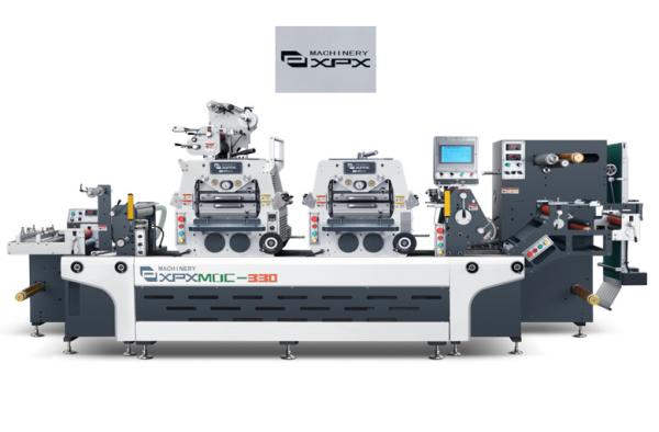 Buy cheap Gray white High speed Flatbed Die Cutter 360mm Max for Cutting Adhesive Label from wholesalers