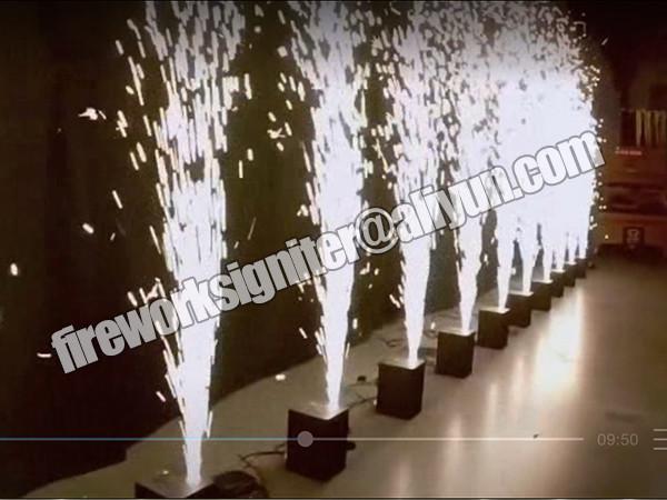 Buy cheap 285mm Dmx512 110v Indoor Cold Spark Fountain Machine from wholesalers